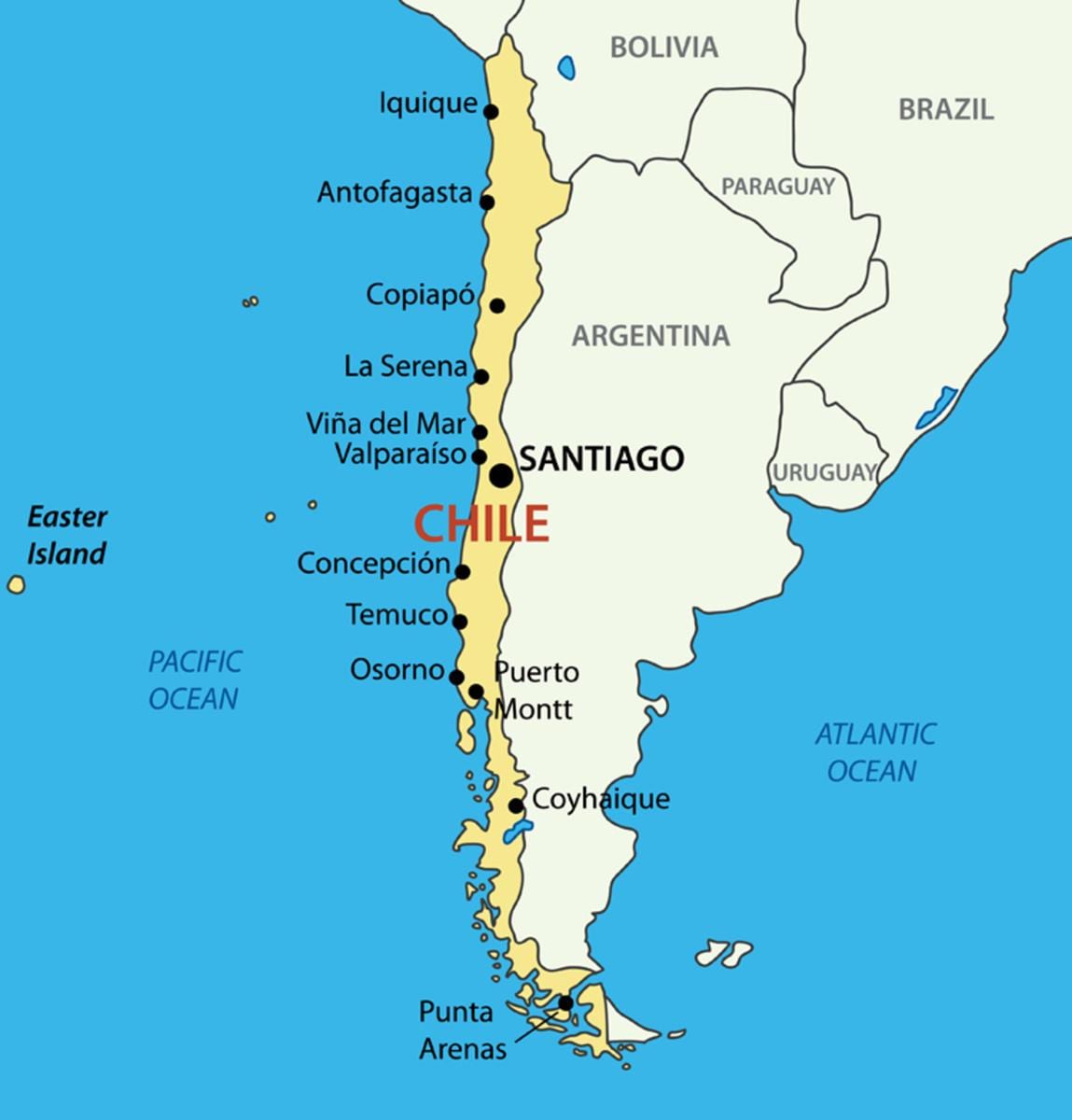 Harta e concepcion Kili