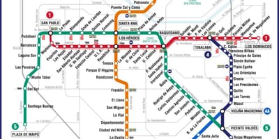 Harta e Kili metro