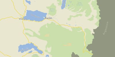 Harta e pucon Kili