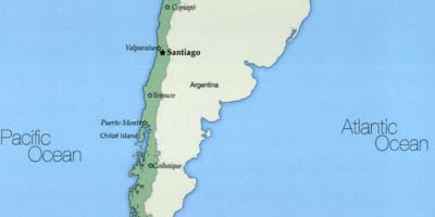 Harta e temuco Kili